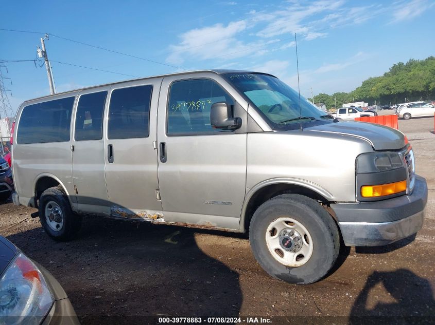 2004 GMC Savana G2500 VIN: 1GJGG25U741203316 Lot: 39778883