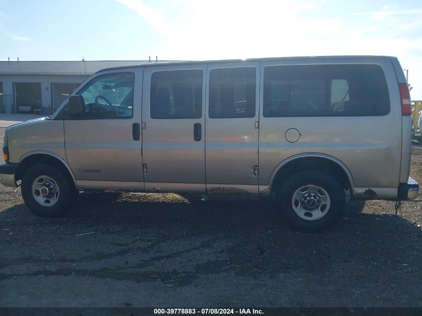 2004 GMC Savana G2500 VIN: 1GJGG25U741203316 Lot: 39778883