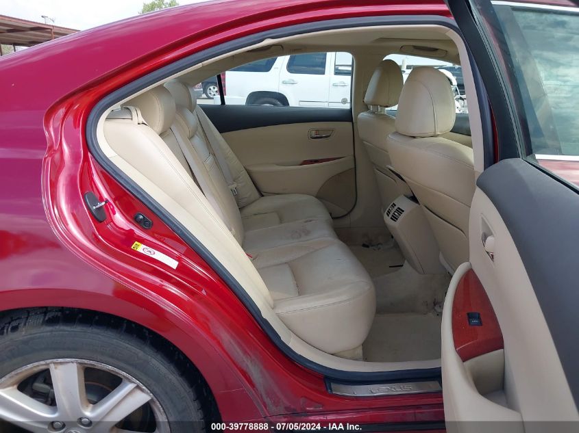 2009 Lexus Es 350 VIN: JTHBJ46G192336466 Lot: 39778888