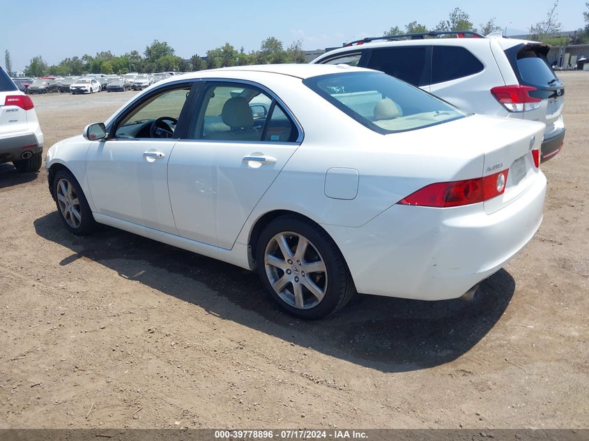 2005 Acura Tsx VIN: JH4CL96845C023727 Lot: 39778896