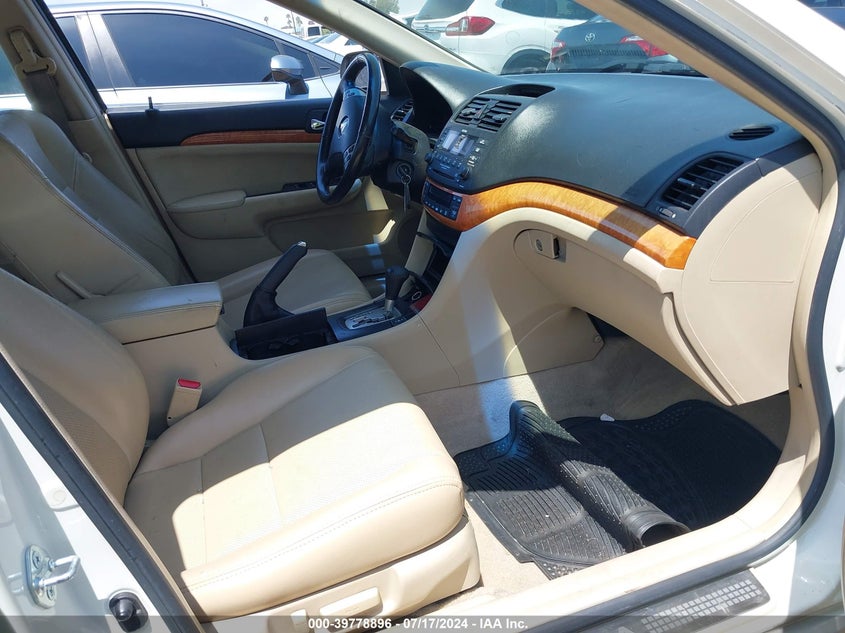 2005 Acura Tsx VIN: JH4CL96845C023727 Lot: 39778896