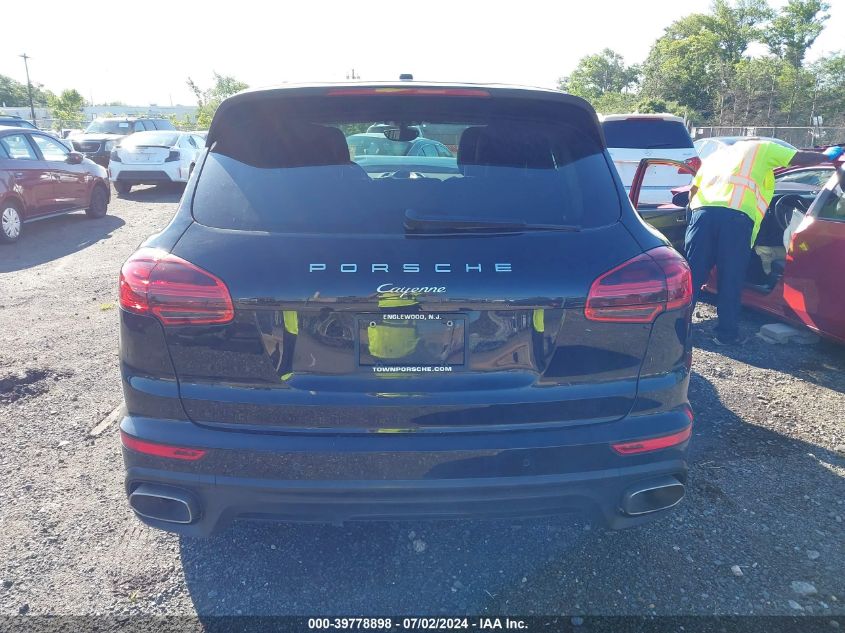 2016 Porsche Cayenne Diesel VIN: WP1AF2A23GKA41041 Lot: 39778898