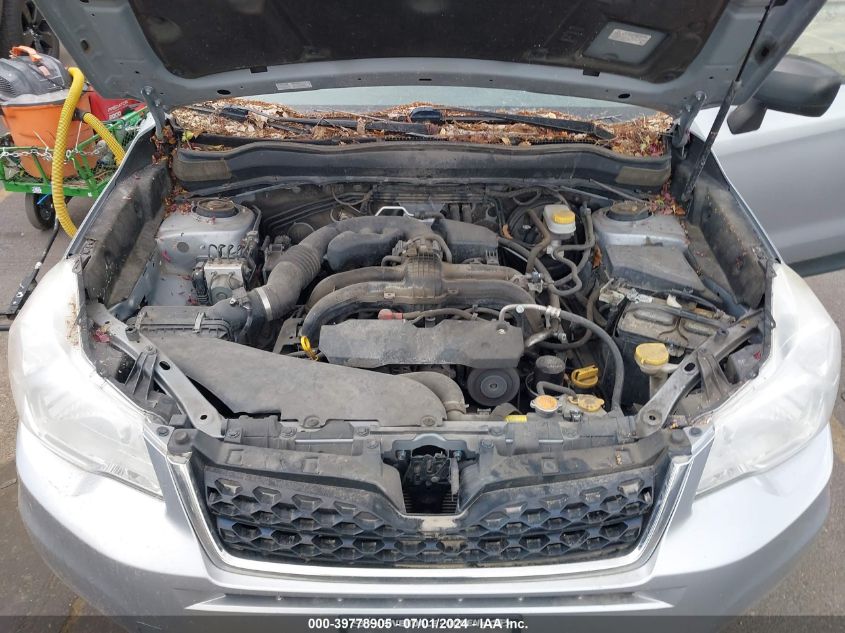 2014 Subaru Forester 2.5I VIN: JF2SJAAC0EH458068 Lot: 39778905