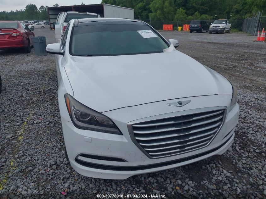 2015 Hyundai Genesis 3.8L VIN: KMHGN4JEXFU062889 Lot: 39778918