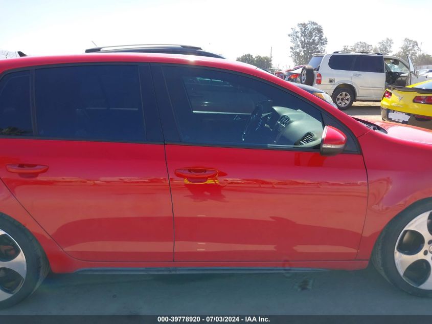 2010 Volkswagen Gti 4-Door VIN: WVWGD7AJ8AW252225 Lot: 39778920