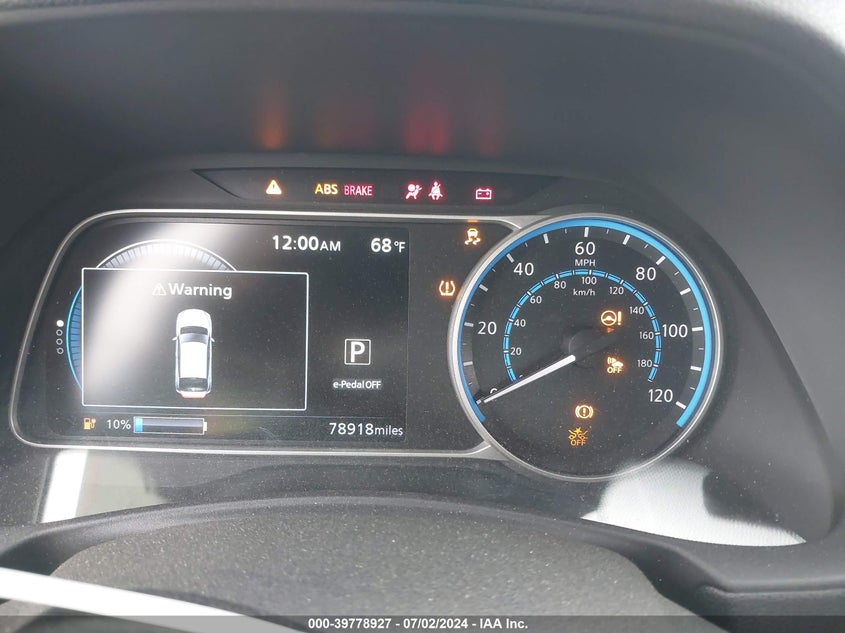 2018 NISSAN LEAF SV - 1N4AZ1CP3JC305913