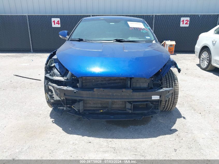 2015 Hyundai Veloster Turbo VIN: KMHTC6AE4FU242014 Lot: 39778928