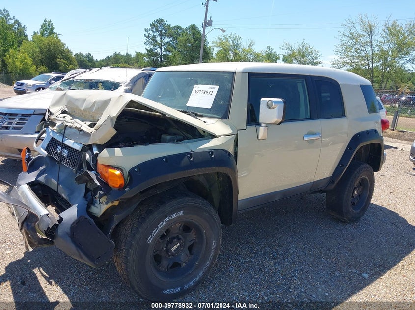 2008 Toyota Fj Cruiser VIN: JTEZU11F78K002165 Lot: 39778932
