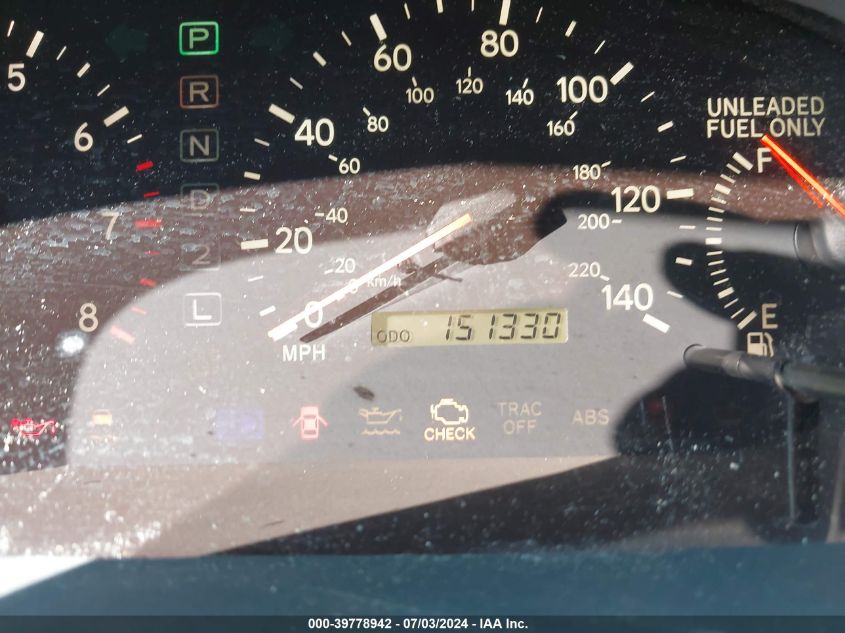 1999 Lexus Es 300 VIN: JT8BF28G6X0210759 Lot: 39778942