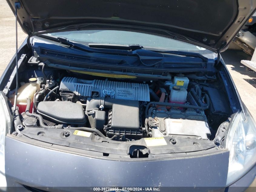 2010 Toyota Prius Ii VIN: JTDKN3DU0A1229606 Lot: 39778955