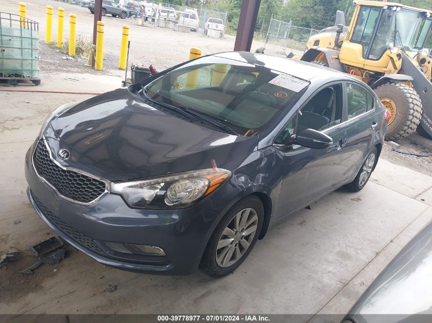 2015 Kia Forte Ex VIN: KNAFX4A86F5342451 Lot: 39778977