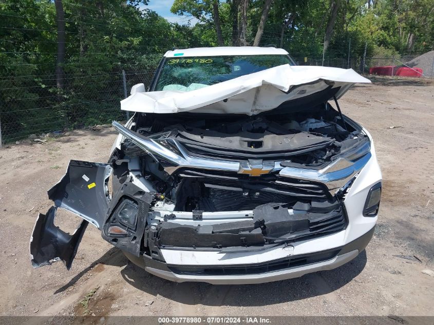 2020 Chevrolet Blazer Fwd 2Lt VIN: 3GNKBCRS9LS719910 Lot: 39778980