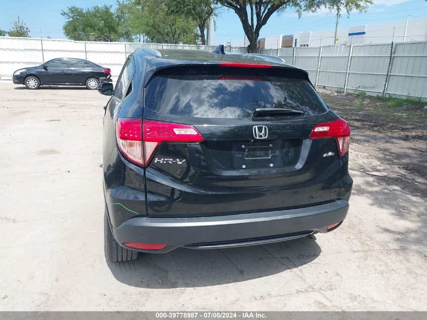 2017 Honda Hr-V Ex-L VIN: 3CZRU6H72HM730284 Lot: 39778987