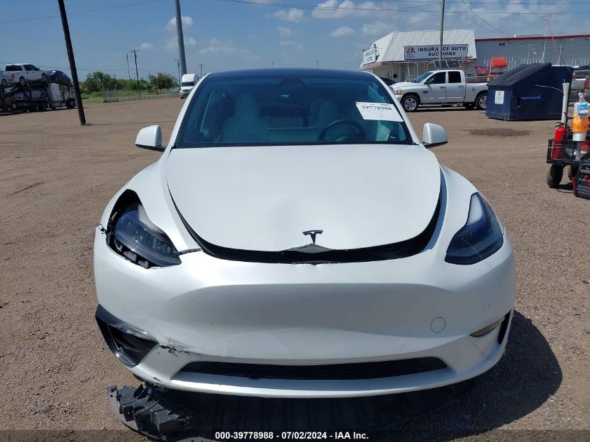 2021 Tesla Model Y Performance Dual Motor All-Wheel Drive VIN: 5YJYGDEF3MF178589 Lot: 39778988