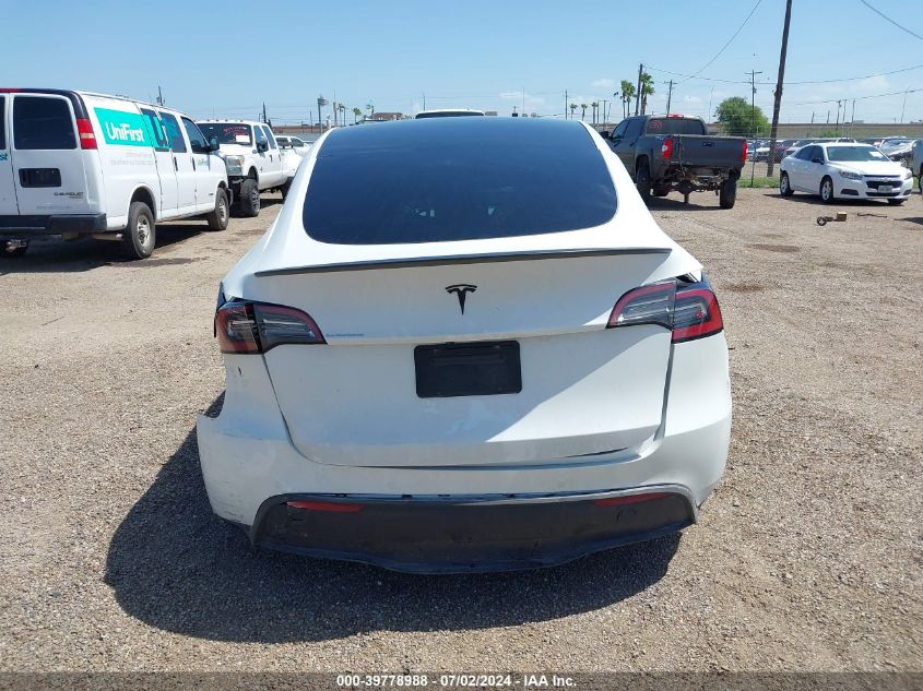 2021 Tesla Model Y Performance Dual Motor All-Wheel Drive VIN: 5YJYGDEF3MF178589 Lot: 39778988