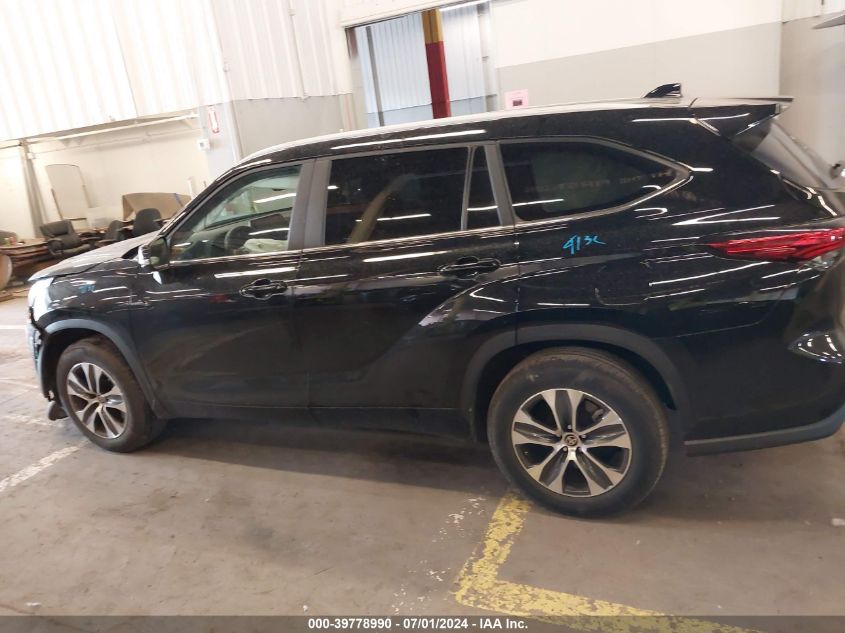 2023 Toyota Highlander Xle VIN: 5TDKDRAH8PS015830 Lot: 39778990