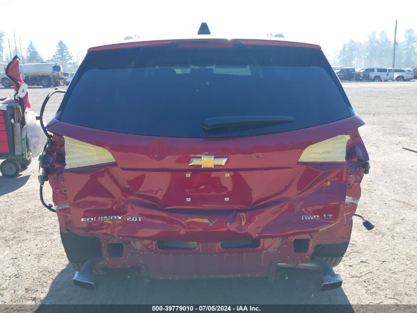 2018 Chevrolet Equinox Lt VIN: 2GNAXTEX5J6226347 Lot: 39779010