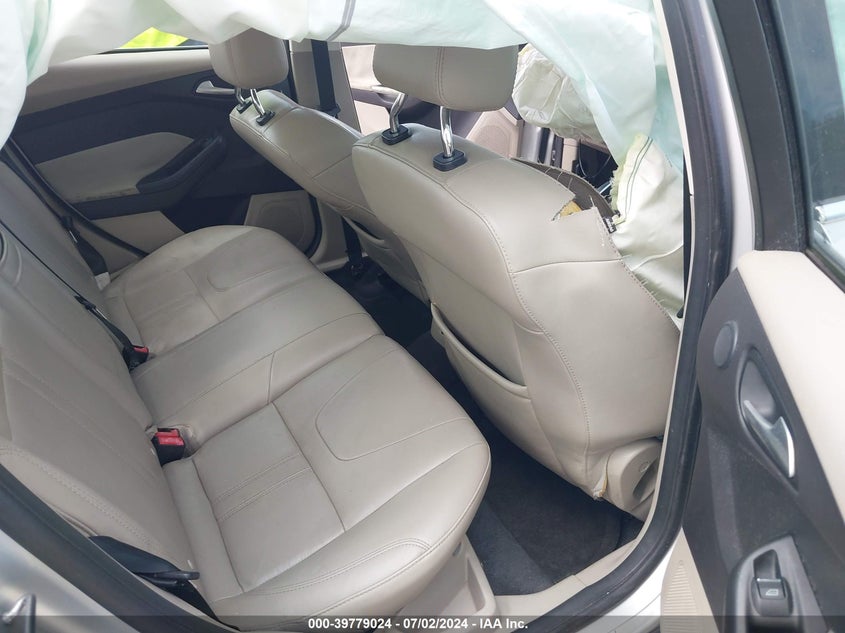 2012 Ford Focus Sel VIN: 1FAHP3H23CL341777 Lot: 39779024