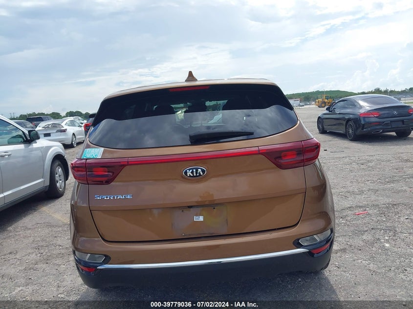 VIN KNDPM3AC2M7870746 2021 KIA SPORTAGE LX