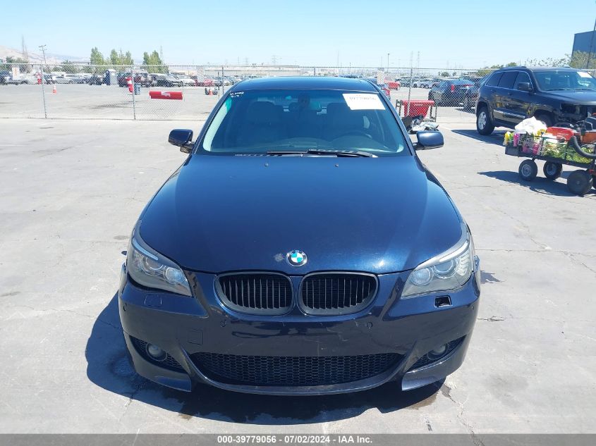 2008 BMW 550I VIN: WBANW53508CT52589 Lot: 39779056