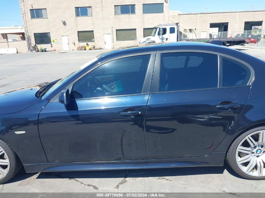 2008 BMW 550I VIN: WBANW53508CT52589 Lot: 39779056