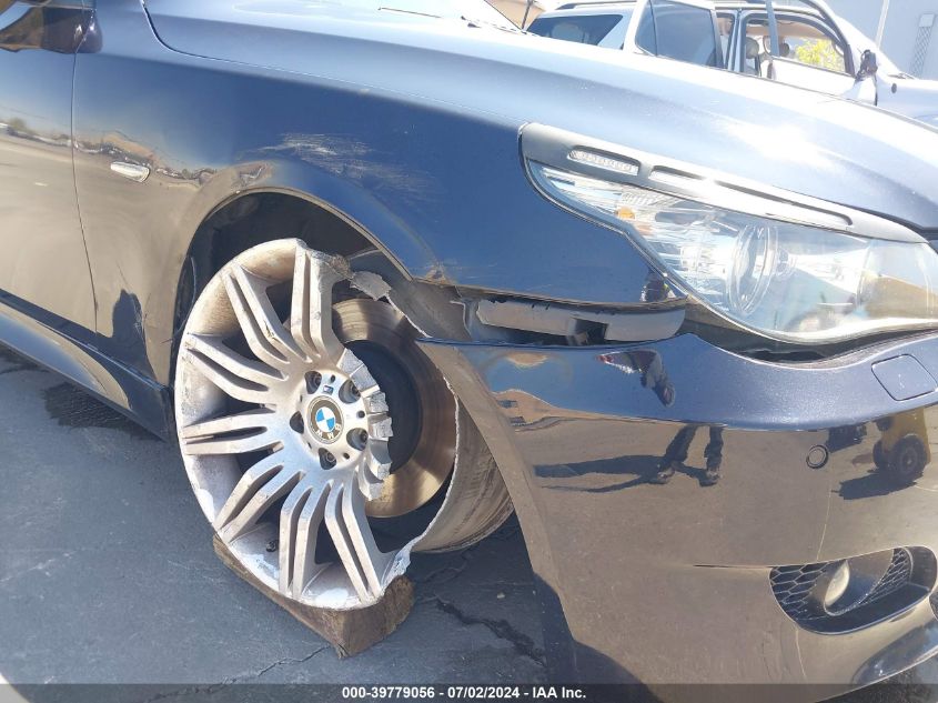 2008 BMW 550I VIN: WBANW53508CT52589 Lot: 39779056