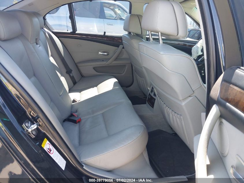 2008 BMW 550I VIN: WBANW53508CT52589 Lot: 39779056