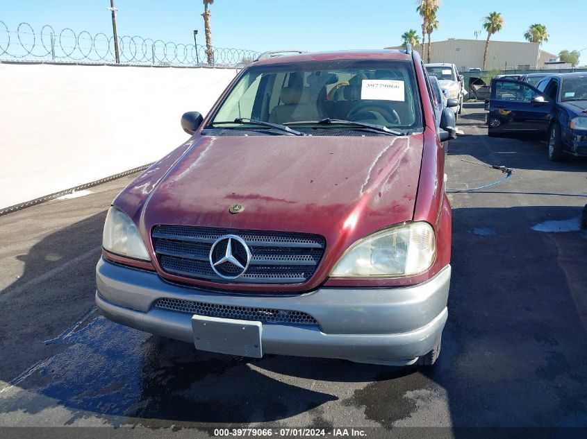 1999 Mercedes-Benz Ml 320 VIN: 4JGAB54E8XA121683 Lot: 39779066