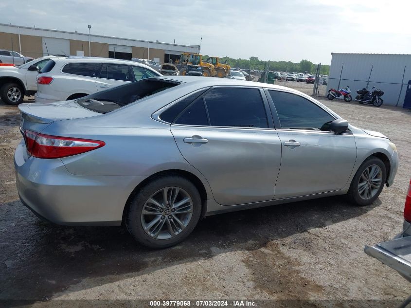 2015 Toyota Camry Se VIN: 4T1BF1FK2FU481789 Lot: 39779068