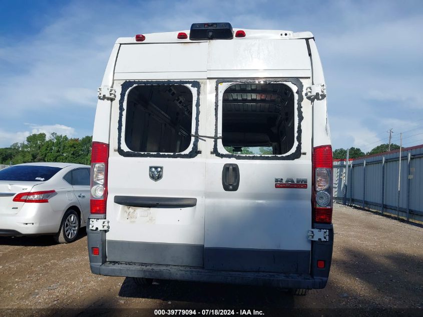 2017 Ram Promaster 3500 Cargo Van High Roof 159 Wb Ext VIN: 3C6URVJG5HE516400 Lot: 39779094