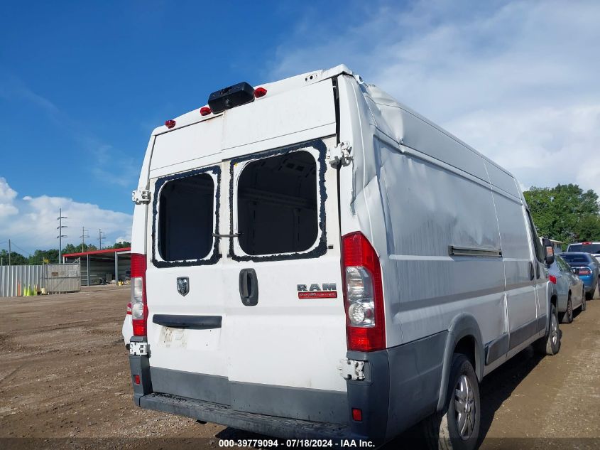 2017 Ram Promaster 3500 Cargo Van High Roof 159 Wb Ext VIN: 3C6URVJG5HE516400 Lot: 39779094