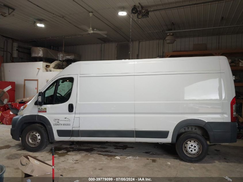 2018 Ram Promaster 2500 High Roof 159 Wb VIN: 3C6TRVDG3JE124688 Lot: 39779099