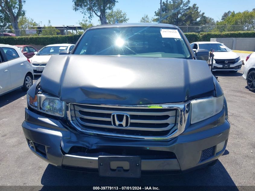 2013 Honda Ridgeline Rts VIN: 5FPYK1F45DB001706 Lot: 39779113