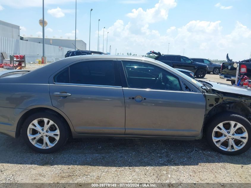 2012 Ford Fusion Se VIN: 3FAHP0HG9CR352410 Lot: 39779149