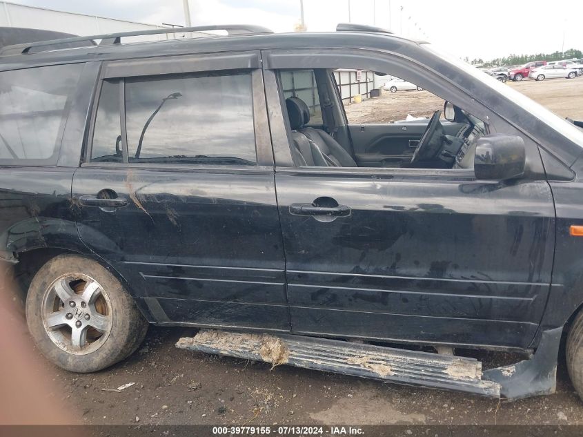 2007 Honda Pilot Ex-L VIN: 5FNYF28687B003942 Lot: 39779155