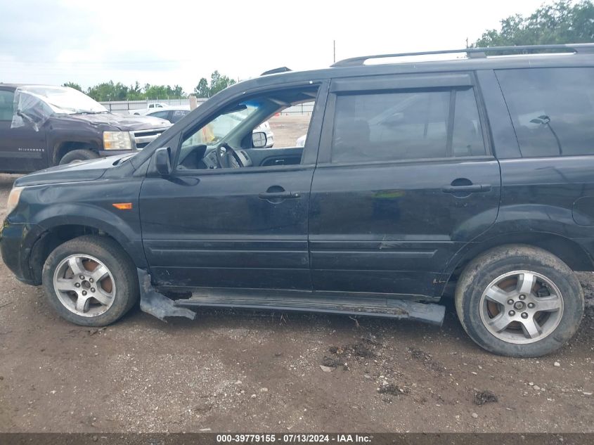 2007 Honda Pilot Ex-L VIN: 5FNYF28687B003942 Lot: 39779155