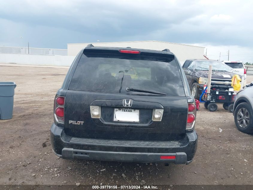 2007 Honda Pilot Ex-L VIN: 5FNYF28687B003942 Lot: 39779155