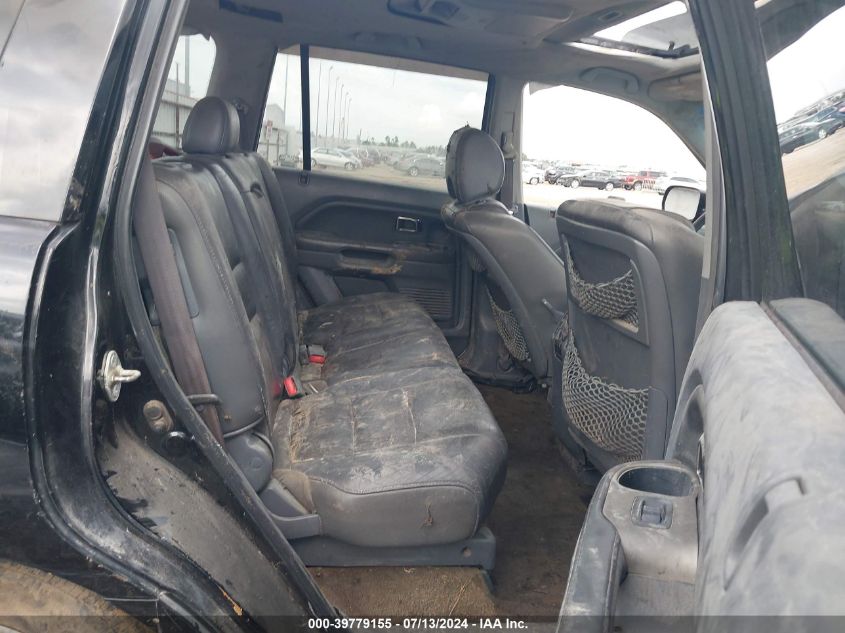 2007 Honda Pilot Ex-L VIN: 5FNYF28687B003942 Lot: 39779155