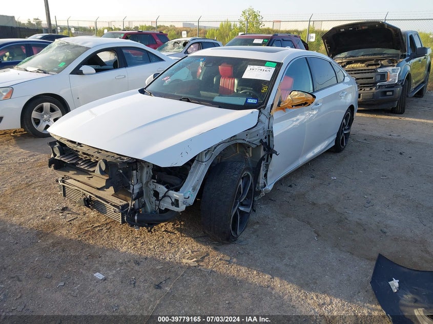 VIN 1HGCV2F32KA015917 2019 HONDA ACCORD SPORT