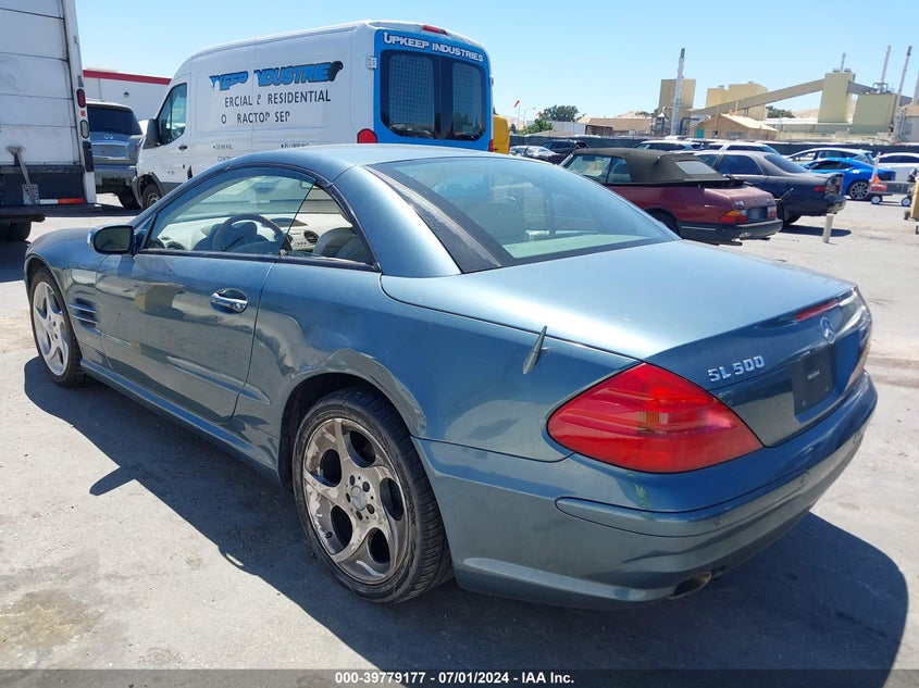 2005 Mercedes-Benz Sl 500 VIN: WDBSK75F95F104854 Lot: 39779177