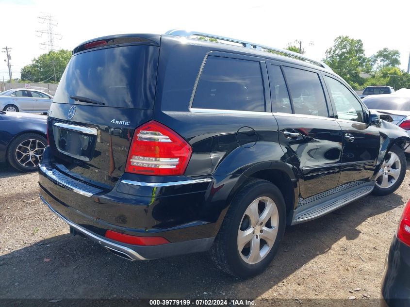 4JGBF7BE9BA741622 2011 Mercedes-Benz Gl 450 4Matic