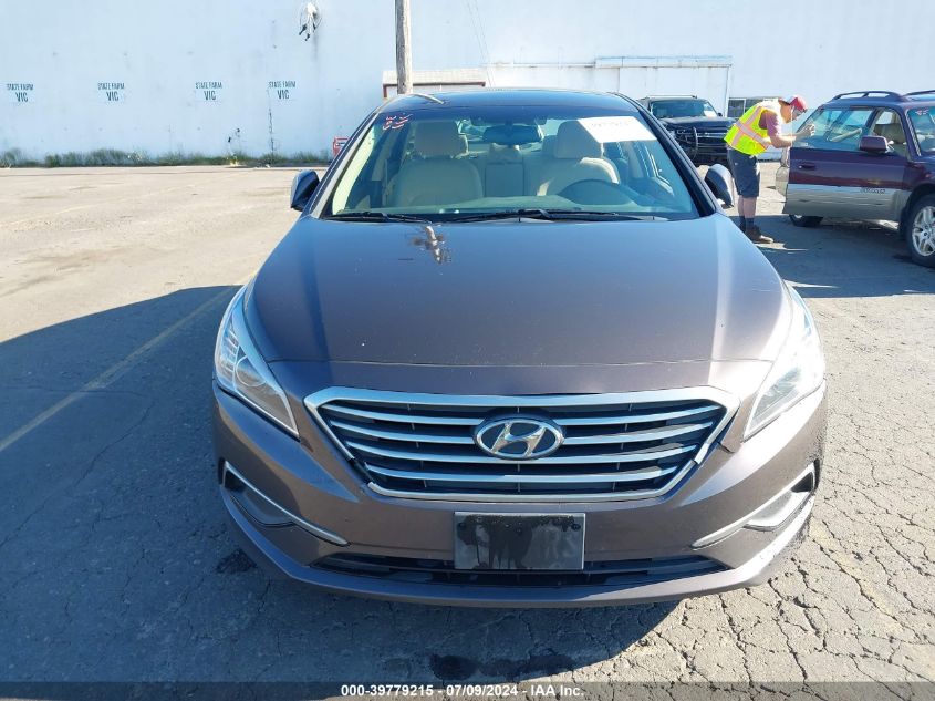 2016 Hyundai Sonata Se VIN: 5NPE24AF8GH384990 Lot: 39779215