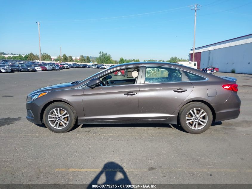 2016 Hyundai Sonata Se VIN: 5NPE24AF8GH384990 Lot: 39779215