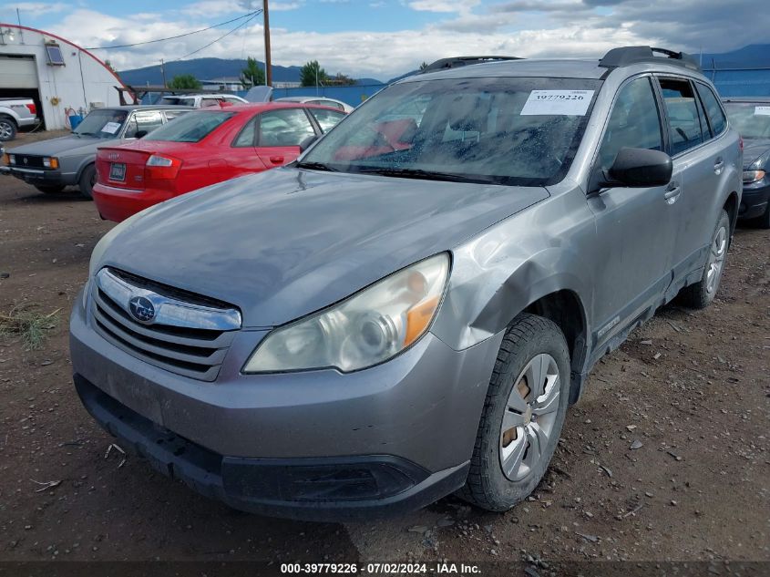 2011 Subaru Outback 2.5I VIN: 4S4BRCAC4B3437621 Lot: 39779226