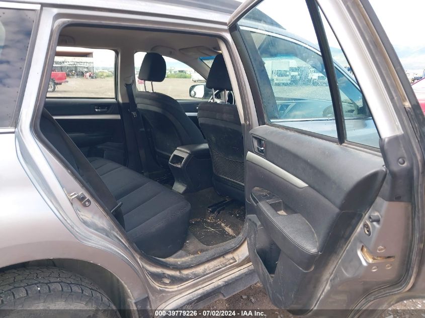 2011 Subaru Outback 2.5I VIN: 4S4BRCAC4B3437621 Lot: 39779226