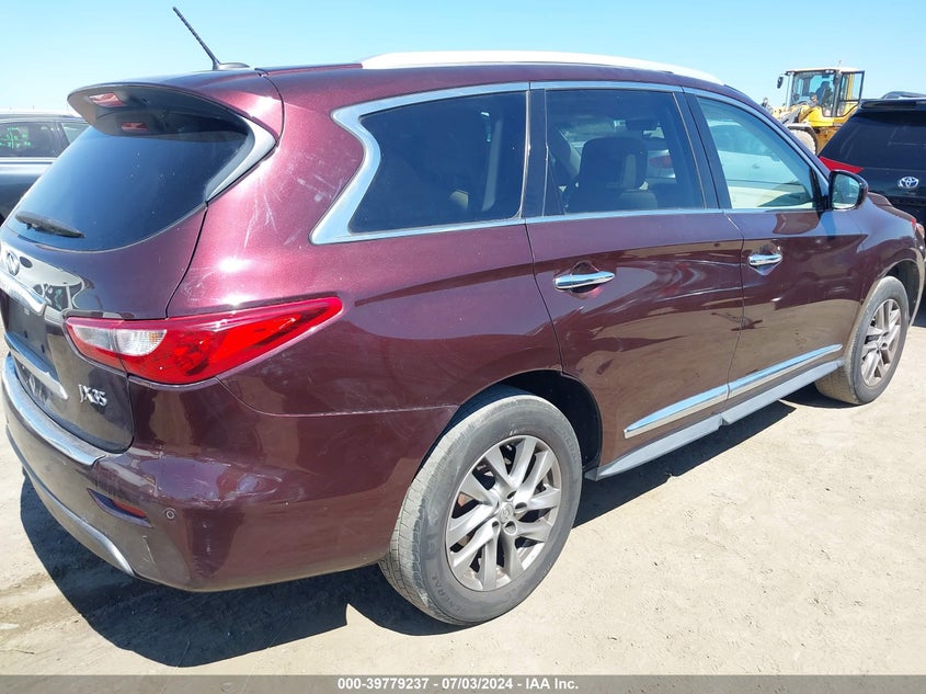 2013 Infiniti Jx35 VIN: 5N1AL0MN4DC342875 Lot: 39779237
