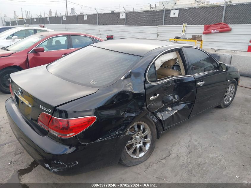 0JTHBA30G46514295 2006 Lexus Es 330