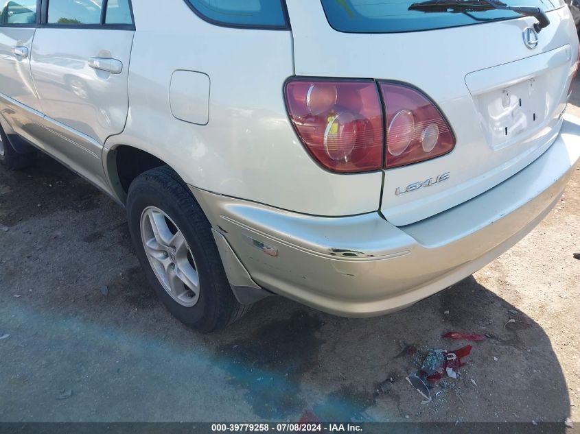 2000 Lexus Rx 300 VIN: JT6GF10U7Y0048300 Lot: 39779258