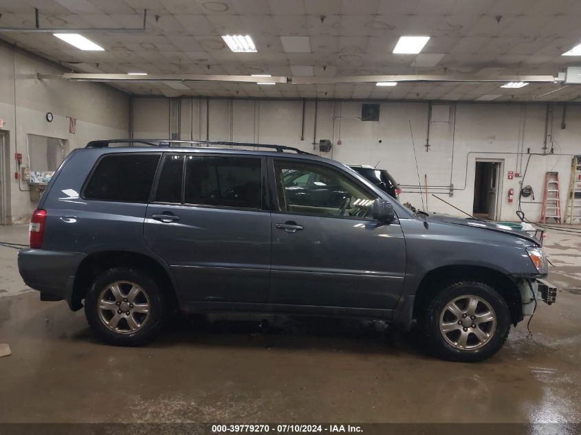 2004 Toyota Highlander V6 VIN: JTEEP21AX40019967 Lot: 39779270