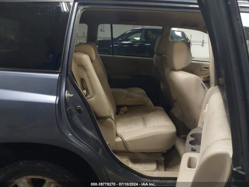 2004 Toyota Highlander V6 VIN: JTEEP21AX40019967 Lot: 39779270